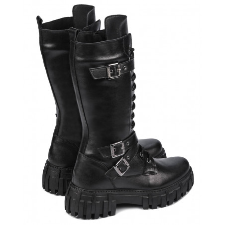 Damenstiefel 3374 schwarz