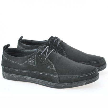 Herren Freizeitschuhe 744 in schwarz-bufo