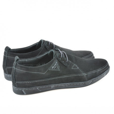 Herren Freizeitschuhe 744 in schwarz-bufo