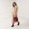 Damentasche Handtasche 002g bordeaux