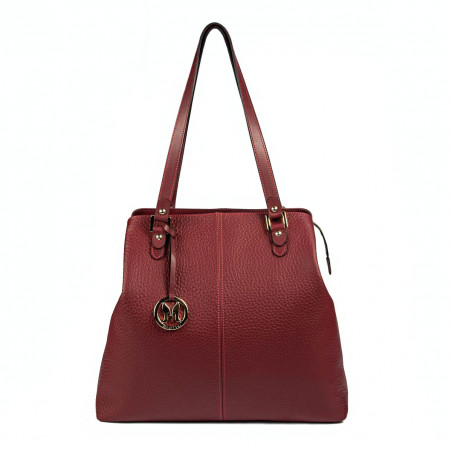 Damen-Handtasche 001g Bordeaux