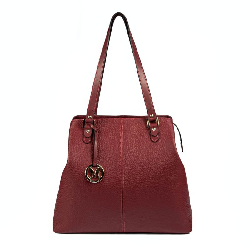 Damen-Handtasche 001g Bordeaux