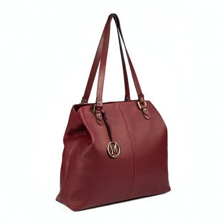 Damen-Handtasche 001g Bordeaux
