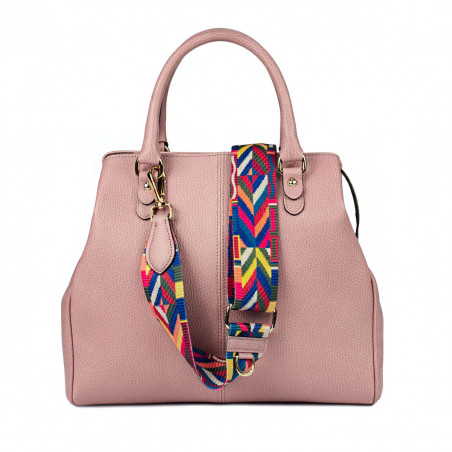 Damentasche Handtasche 002g puderrosa