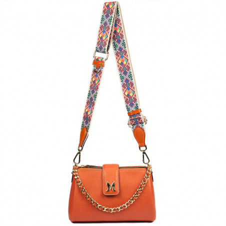 Damentasche Schultertasche 003g orange