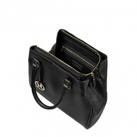 Damentasche Handtasche 002g schwarz