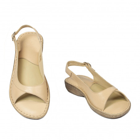 Damen Sandalen 503 beige