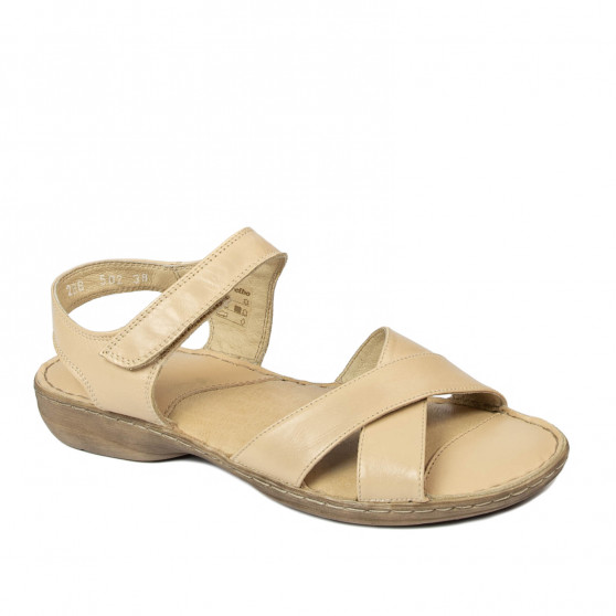 Damen Sandalen 502 beige Damen Sandalen 502 beige