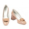 Elegante Damenschuhe 1291 Lack Nude