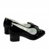 Elegante Damenschuhe 1270 Schwarzlack