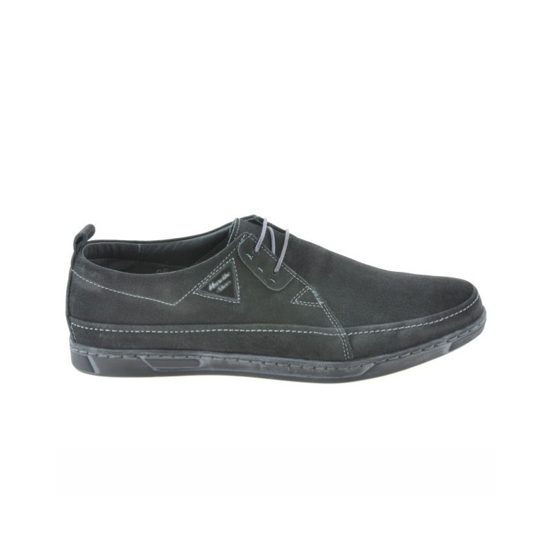 Herren Freizeitschuhe 744 in schwarz-bufo