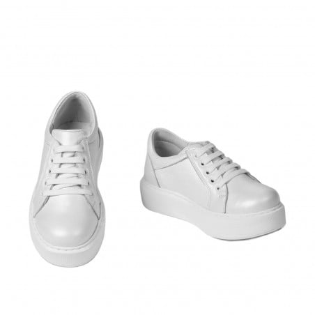 Schuhe Kinder 2017 weiß perlmuttfarben