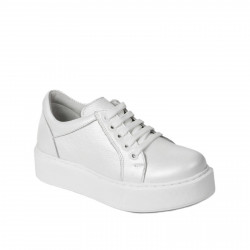 Schuhe Kinder 2017 weiß perlmuttfarben