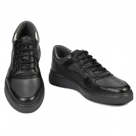 Herrenschuhe casual/sport 946 schwarz kombiniert