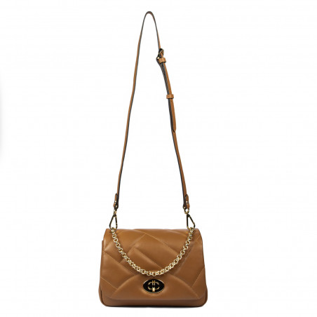Damentasche Schultertasche 005g Camel