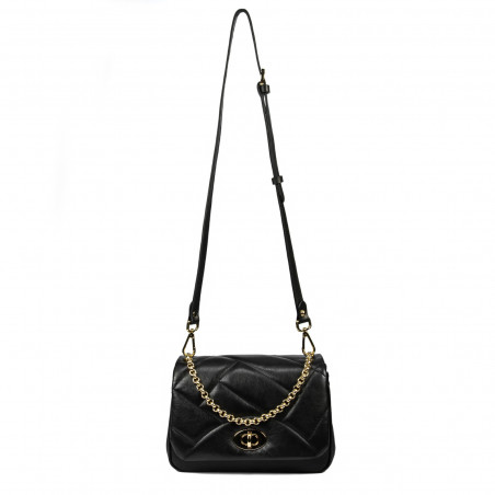 Damentasche Schultertasche 005g schwarz