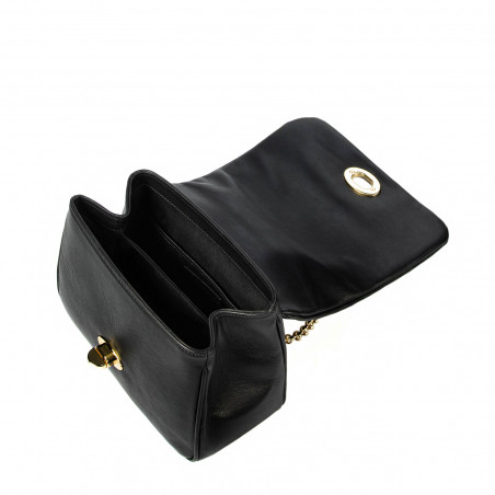Damentasche Schultertasche 005g schwarz