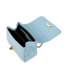 Damentasche Schultertasche 005g hellblau