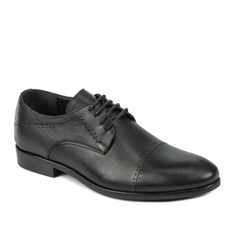 Elegante Herrenschuhe 822-1 schwarz