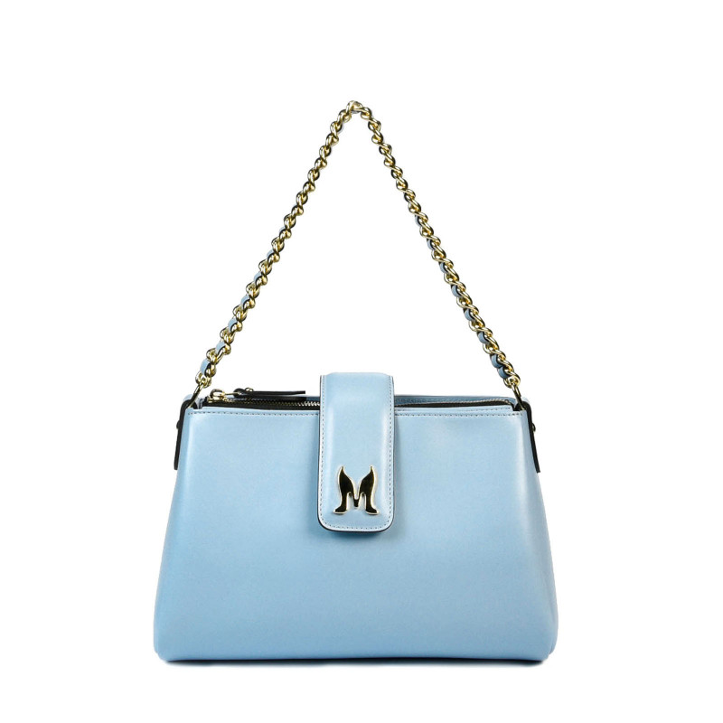 Damentasche Schultertasche 003g hellblau