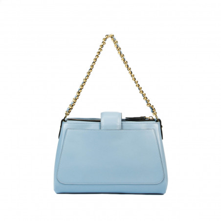 Damentasche Schultertasche 003g hellblau