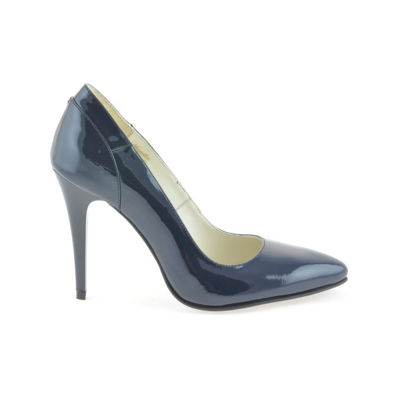 Elegante Damenschuhe 1230 lack indigo