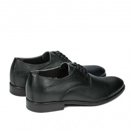 Elegante Herrenschuhe 822-1 in Grau