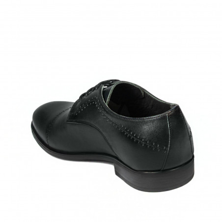 Elegante Herrenschuhe 822-1 in Grau