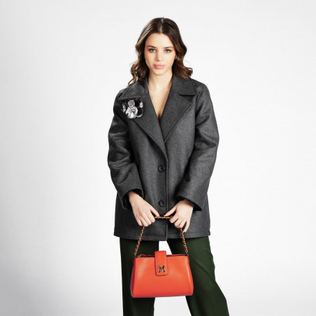 Damentasche Schultertasche 003g orange lifestyle