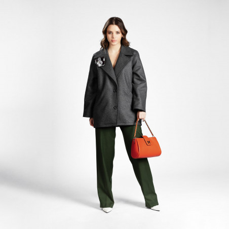 Damentasche Schultertasche 003g orange lifestyle