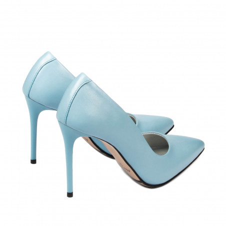 Elegante Damenschuhe 1289 Blau