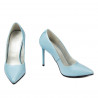 Elegante Damenschuhe 1289 Blau