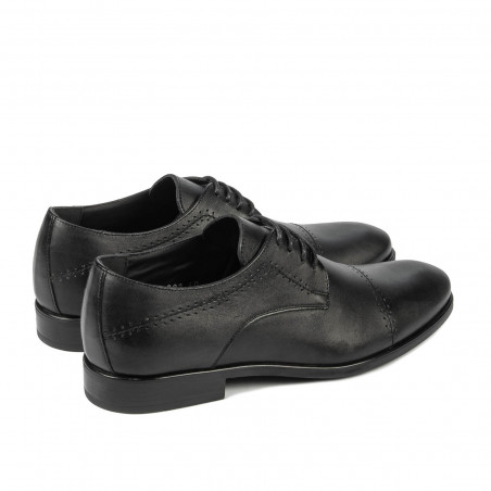 Elegante Herrenschuhe 822-1 schwarz