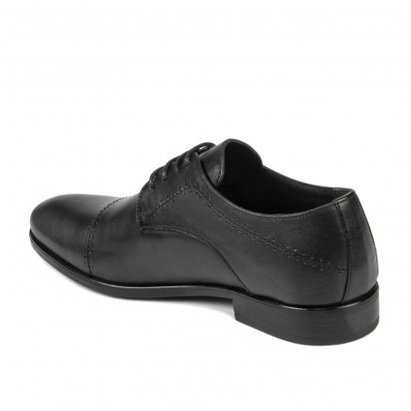 Elegante Herrenschuhe 822-1 schwarz