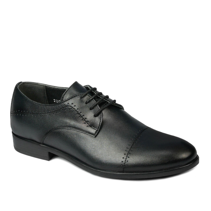 Elegante Herrenschuhe 822-1 in Grau