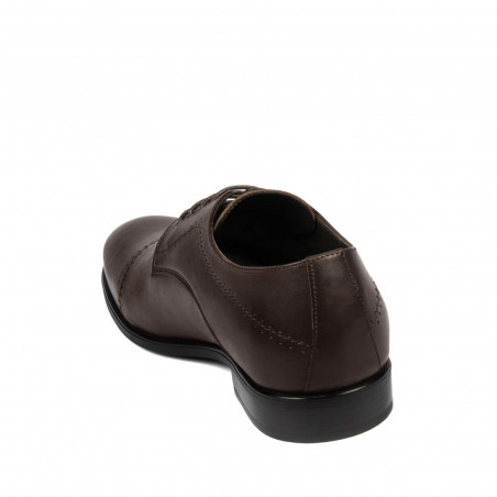 Elegante Herrenschuhe 822-1 a Kaffee
