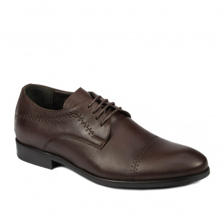 Elegante Herrenschuhe 822-1 a Kaffee