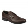 Elegante Herrenschuhe 822-1 a Kaffee