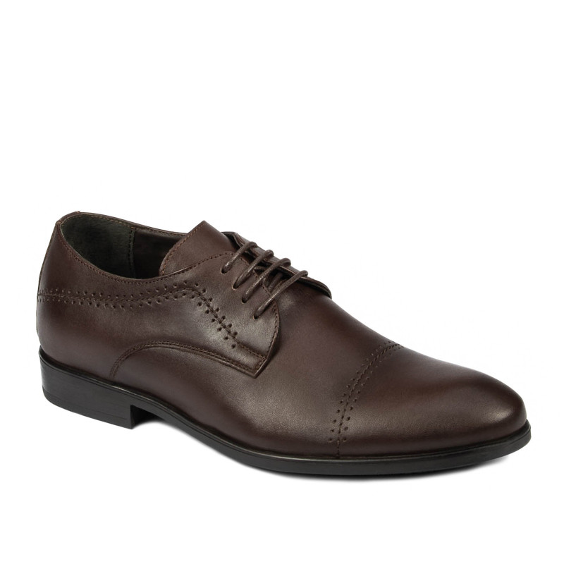 Elegante Herrenschuhe 822-1 a Kaffee