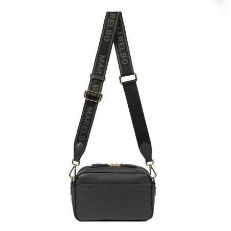 Damenschultertasche 006g schwarz petrol