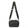 Damenschultertasche 006g schwarz petrol