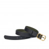 Damen-Gürtel 23m Indigo gepresst