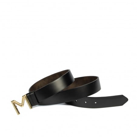 Damen Gürtel 13m schwarz