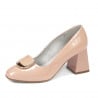 Elegante Damenschuhe 1291 Lack Nude