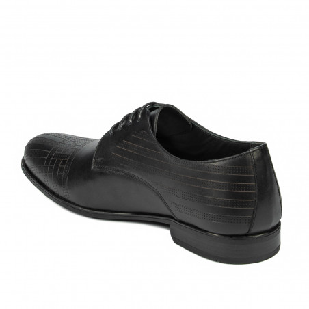 Elegante Herrenschuhe 952 Schwarz