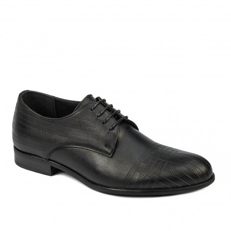 Elegante Herrenschuhe 952 Schwarz