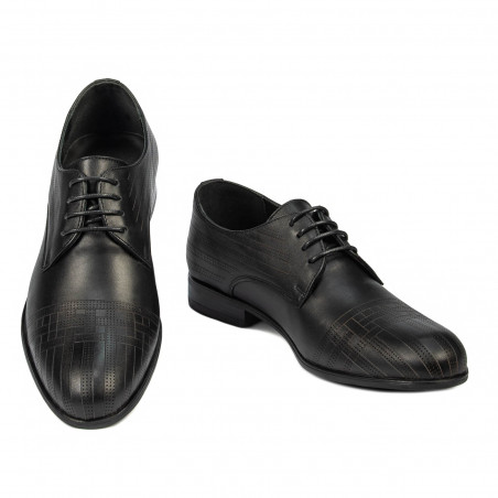 Elegante Herrenschuhe 952 Schwarz