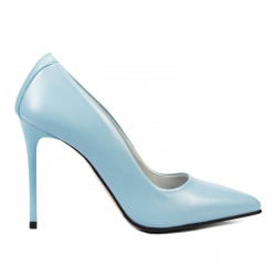 Elegante Damenschuhe 1289 Blau