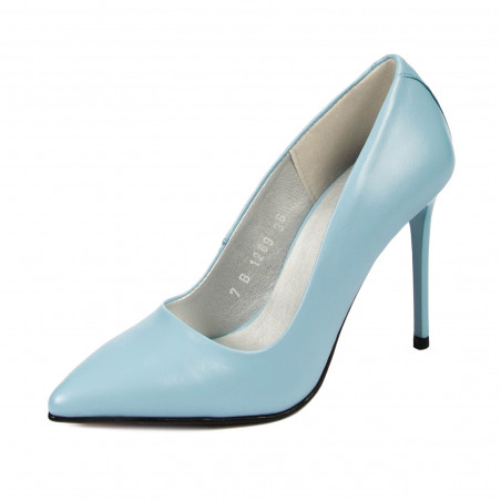 Elegante Damenschuhe 1289 Blau