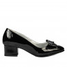 Elegante Damenschuhe 1270 Schwarzlack